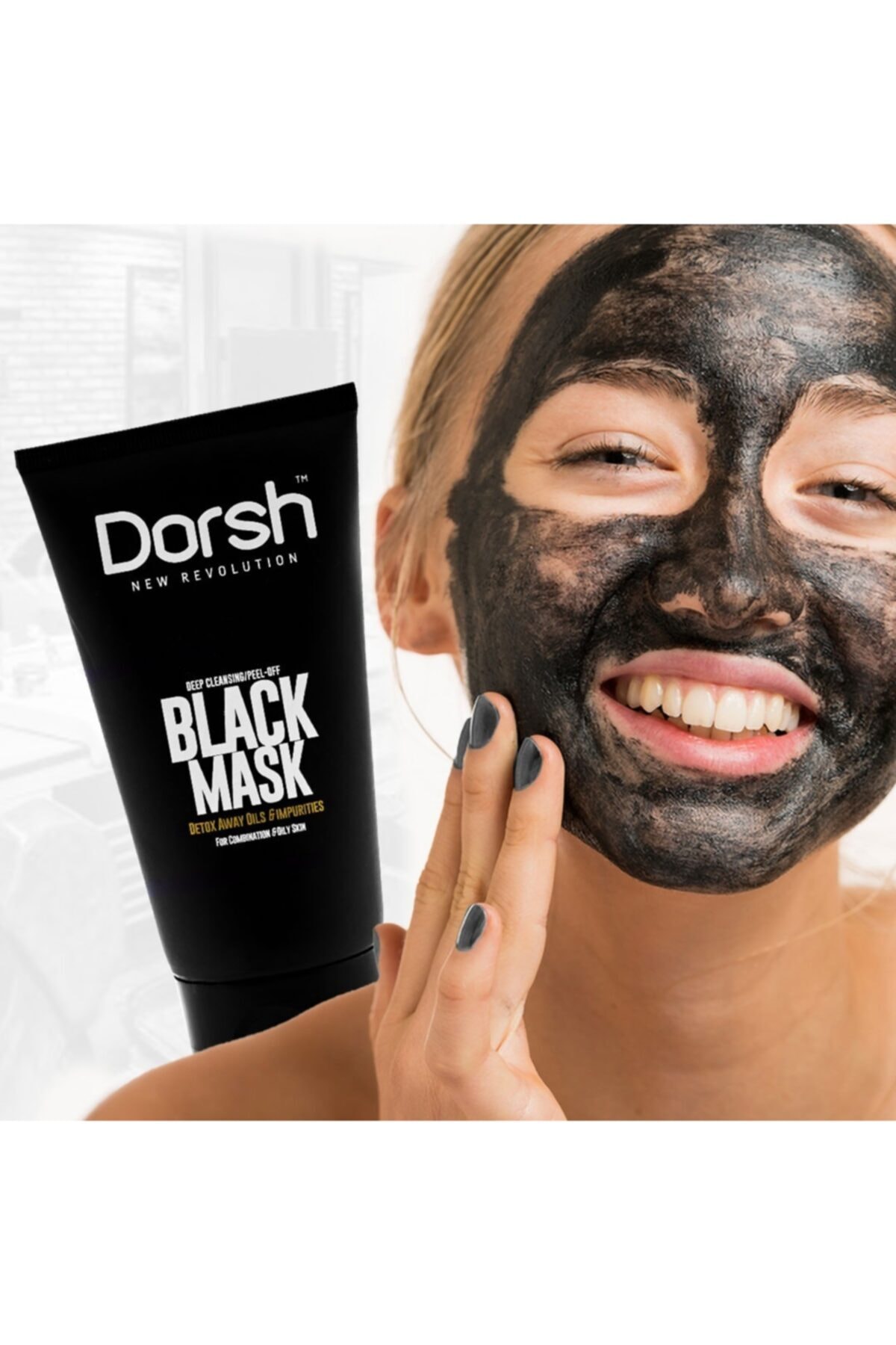 Dorsh%20Soyulabilir%20Siyah%20Maske%20Siyah%20Nokta%20Ve%20Sivilce%20Karşıtı%20150%20Ml