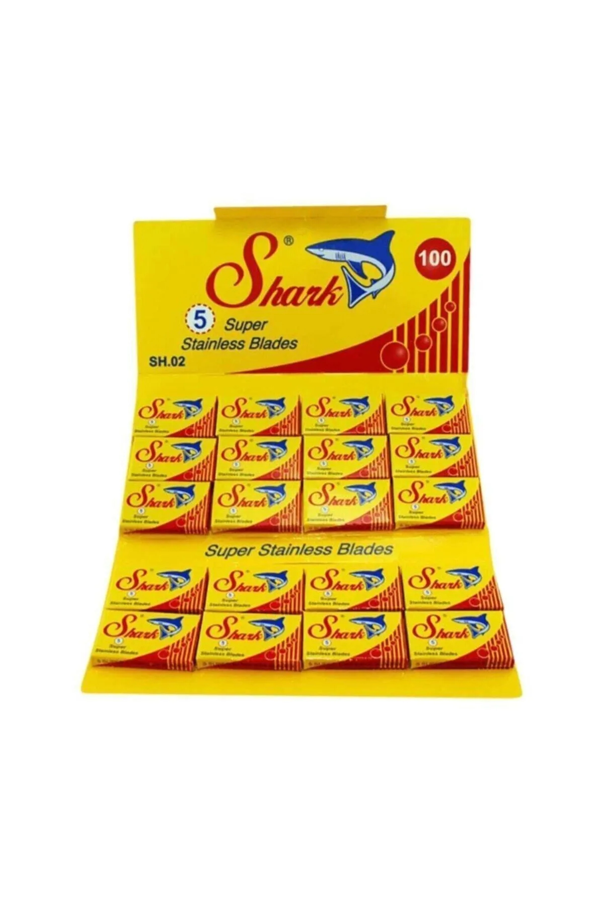 Shark%20Yaprak%20(Tam)%20Jilet%20100’lü%20Paket