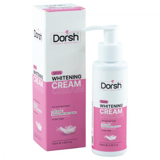 Dorsh Cilt Beyazlatıcı Krem Yüz ve Vücut İçin 100 ml