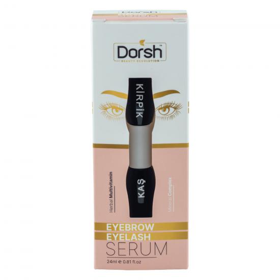 Dorsh Kaş ve Kirpik Serumu Daha Sağlıklı ve Daha Parlak Kaş ve Kirpikler İçin 24 ml
